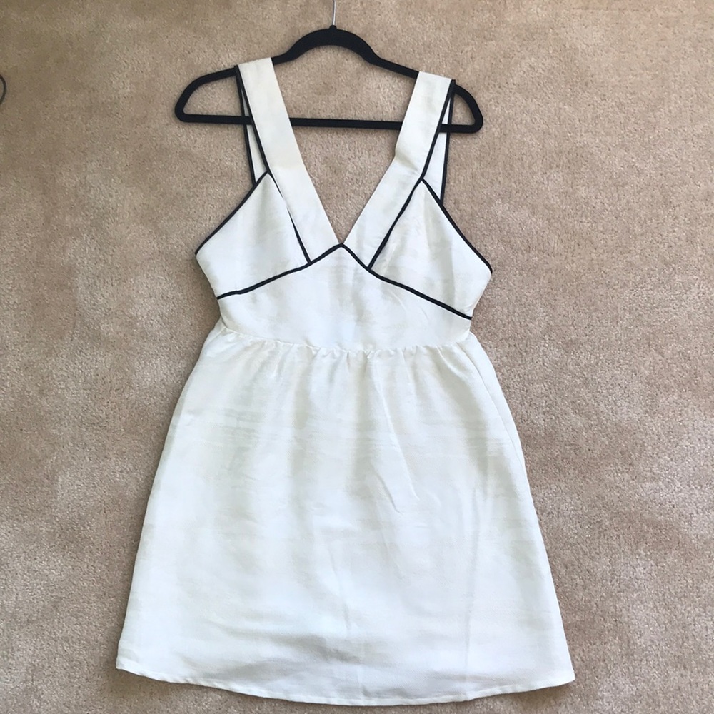 White and Black dress